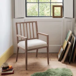 Abacus Linen Armchair