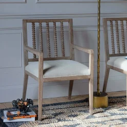 Abacus Linen Armchair