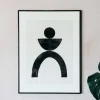 Abstract Person Print