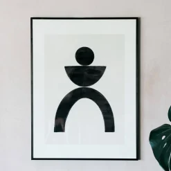 Abstract Person Print