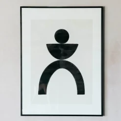 Abstract Person Print