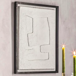 Abstract Trapezoid Papier Mache Art