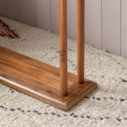 Acacia Wooden Towel Stand