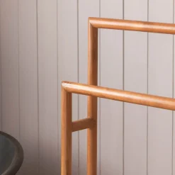 Acacia Wooden Towel Stand