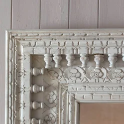 Adah Wooden Carved Wall Mirror