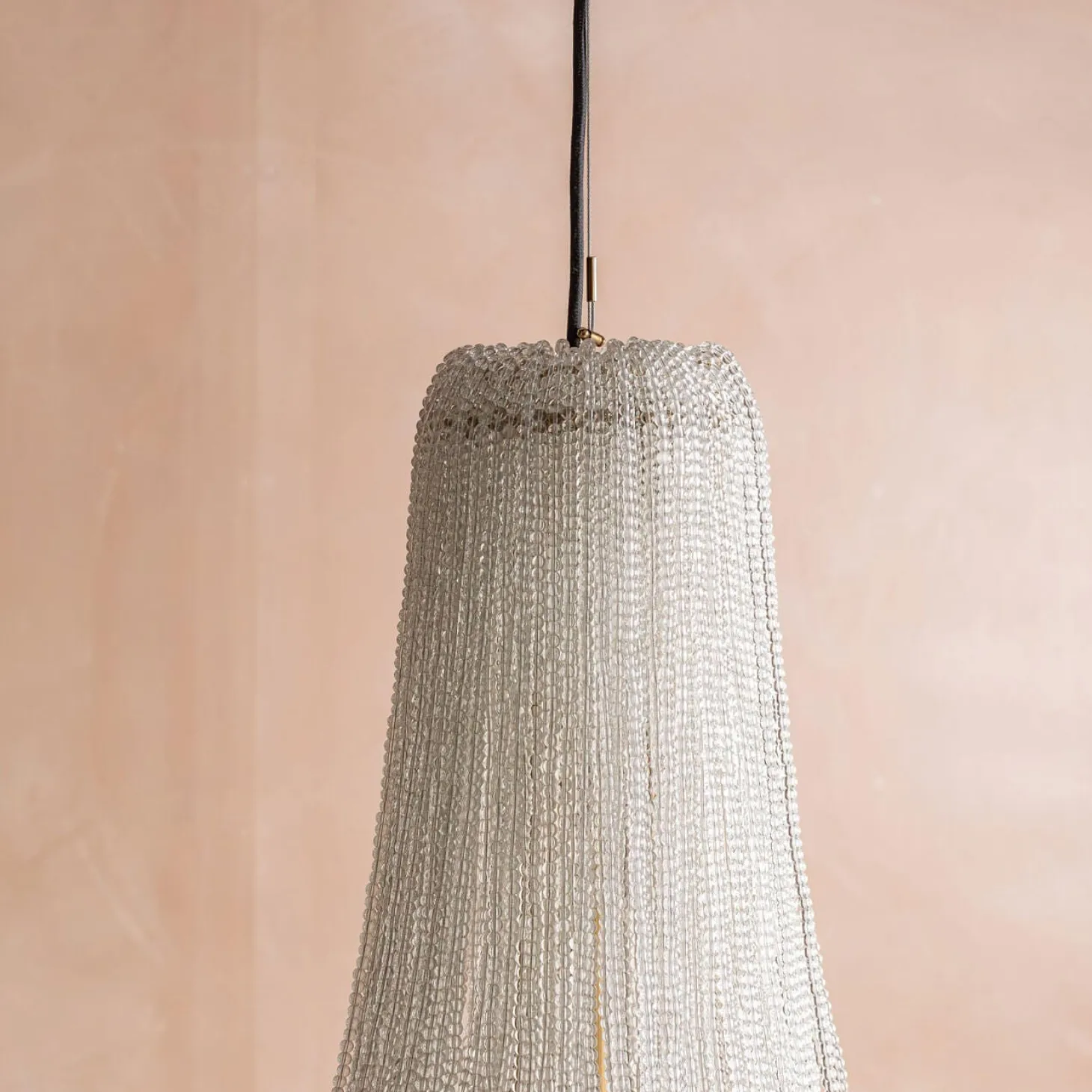 Adara Clear Beaded Pendant Light