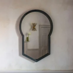 Adrianus Black Wall Mirror