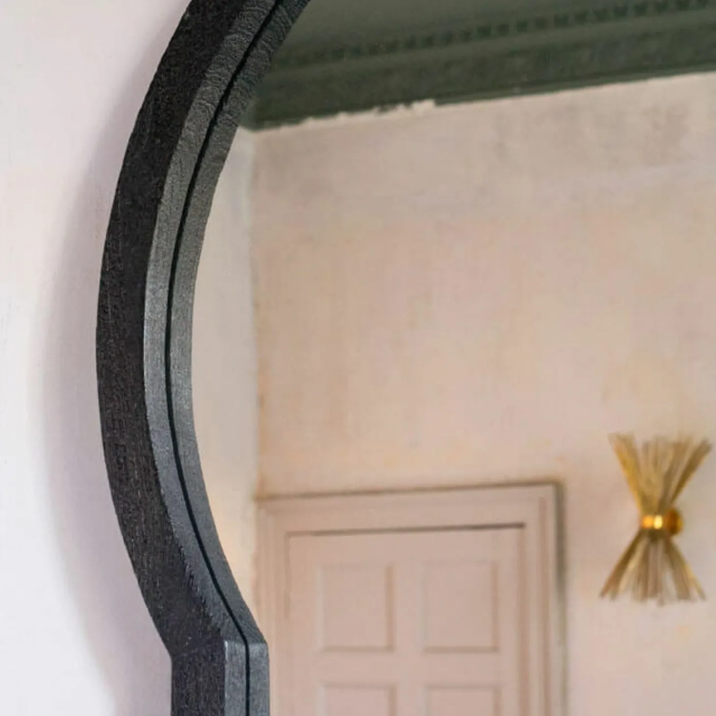 Adrianus Black Wall Mirror