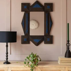Ako Wooden Wall Mirror