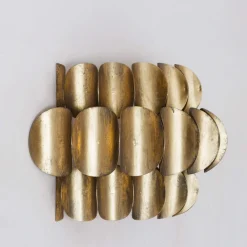 Alexis Gold Discs Wall Light