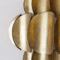 Alexis Gold Discs Wall Light