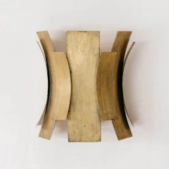 Alonso Gold Curve Wall Light