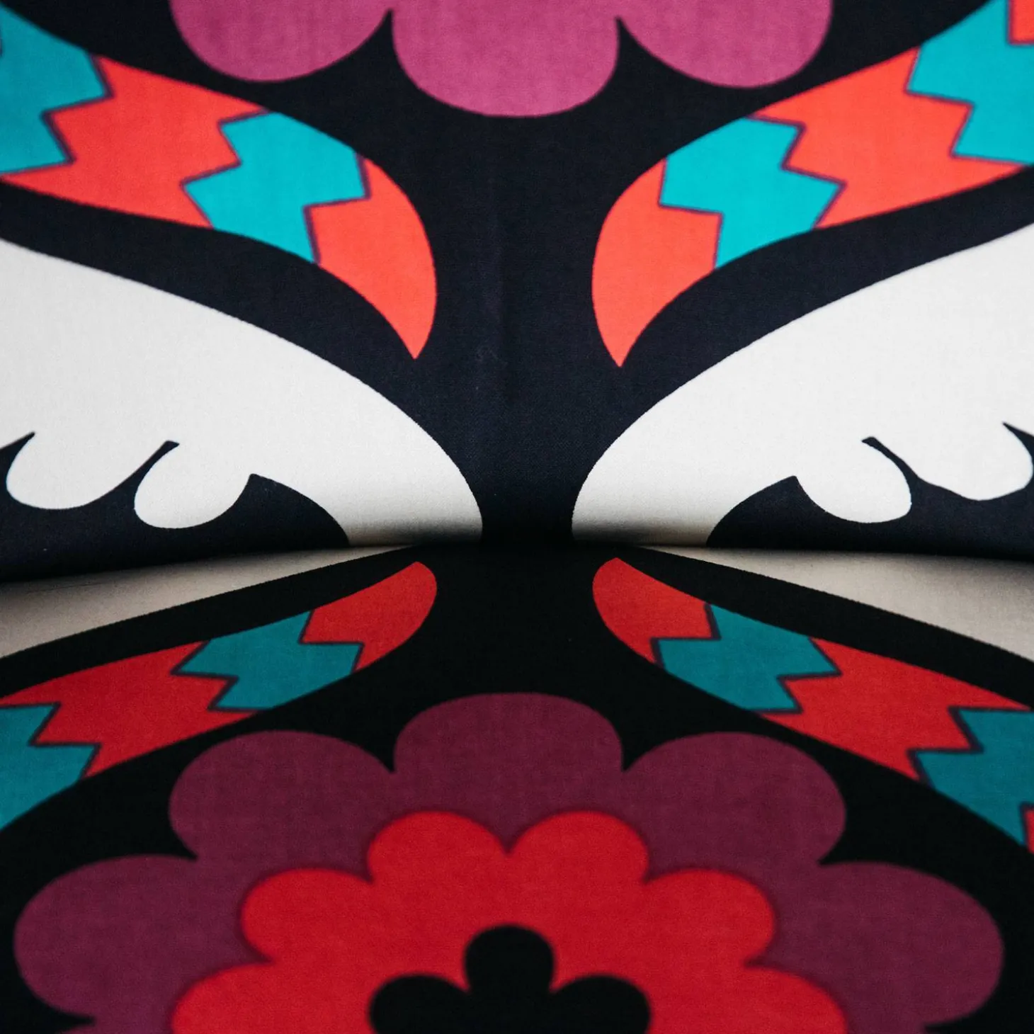 Alpana Suzani Patterned Cocktail Chair