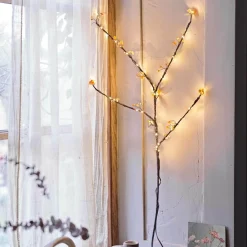 Amber Gemstone Tree Light