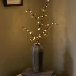 Amber Gemstone Tree Light