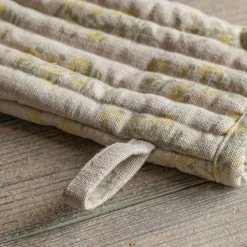 Amelia Block Printed Oven Mitt