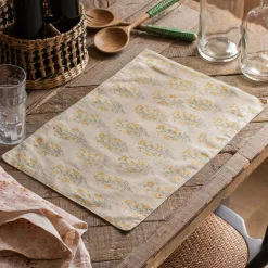Amelia Block Printed Placemat