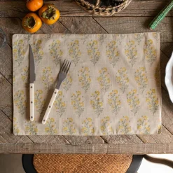 Amelia Block Printed Placemat