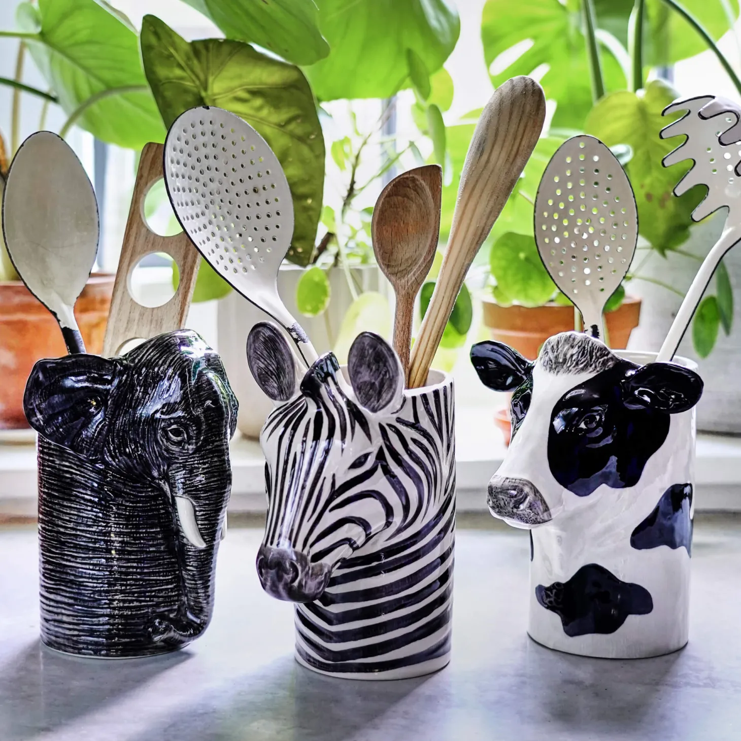 Animal Utensil Holders