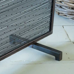 Antique Bronze Fire Screen
