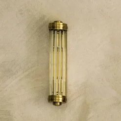 Antique Crystal Wall Light