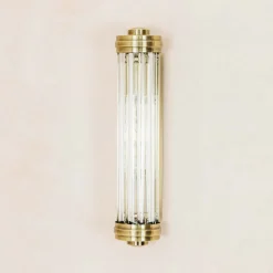 Antique Crystal Wall Light