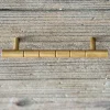Antique Gold Notch Long Handle