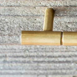 Antique Gold Notch Long Handle