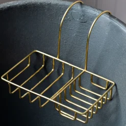 Antique Gold Side of the Bath Caddy