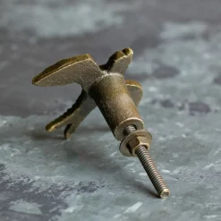 Antique Gold Swallow Metal Knob