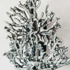 Antique Nickel Coral Wall Light