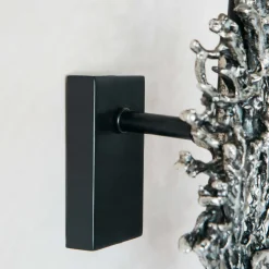 Antique Nickel Coral Wall Light