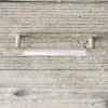 Antique Silver Etched Long Handle