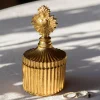 Antiqued Gold Ex-Voto Heart Trinket Box