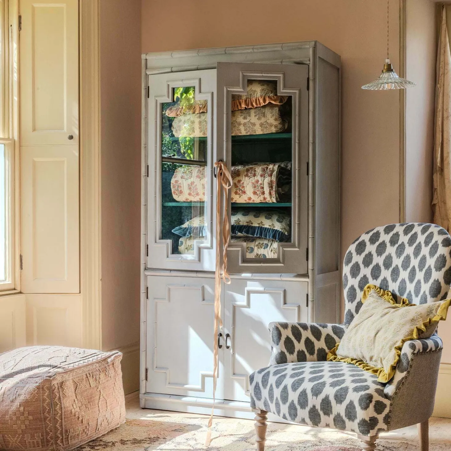 Antoine Antiqued Cabinet