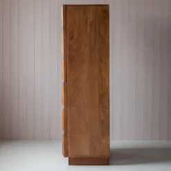Apsley Tile Four Door Tall Cabinet