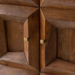 Apsley Tile Four Door Tall Cabinet
