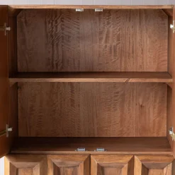 Apsley Tile Four Door Tall Cabinet
