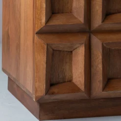 Apsley Tile Four Door Tall Cabinet