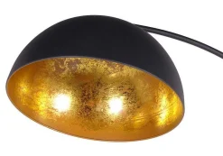 Arc Black Metal Floor Lamp