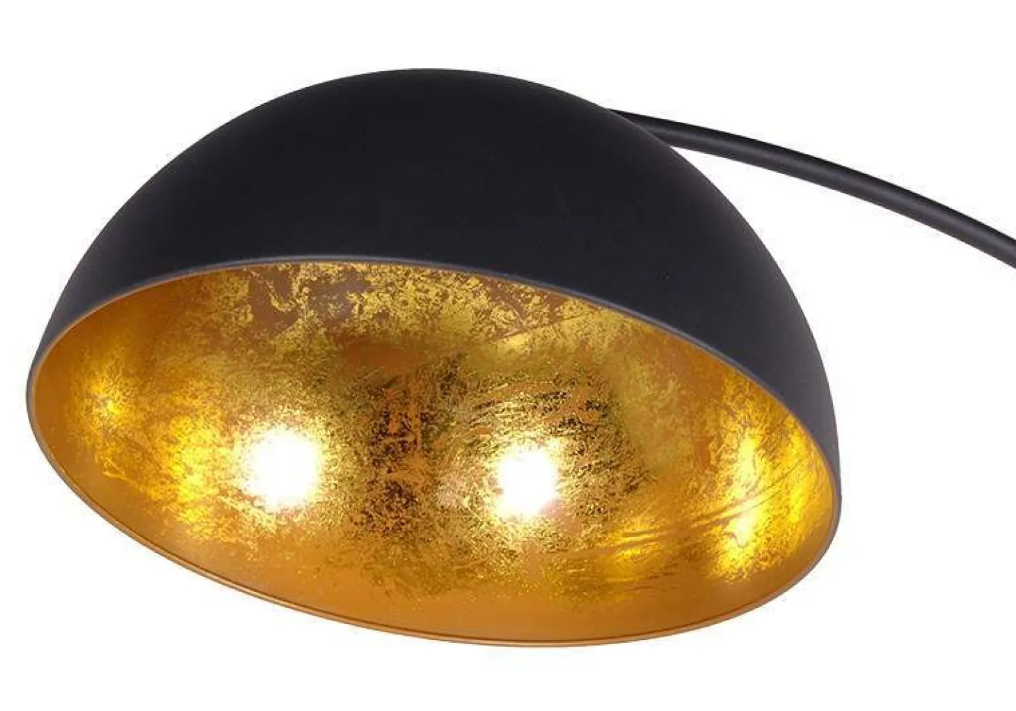 Arc Black Metal Floor Lamp