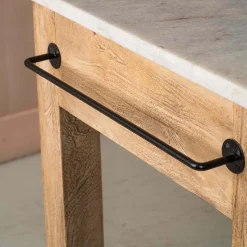 Aria Marble Kitchen Island