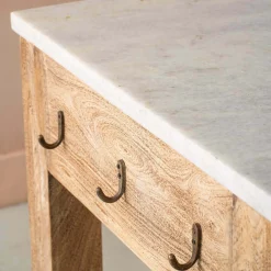 Aria Marble Kitchen Island