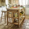 Aria Marble Topped Kitchen Breakfast Bar
