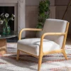 Ashton Chalk Bouclé Armchair