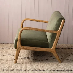 Ashton Two Seater Moss Green Sofa