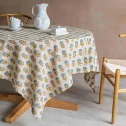 Asta Block Printed Tablecloths