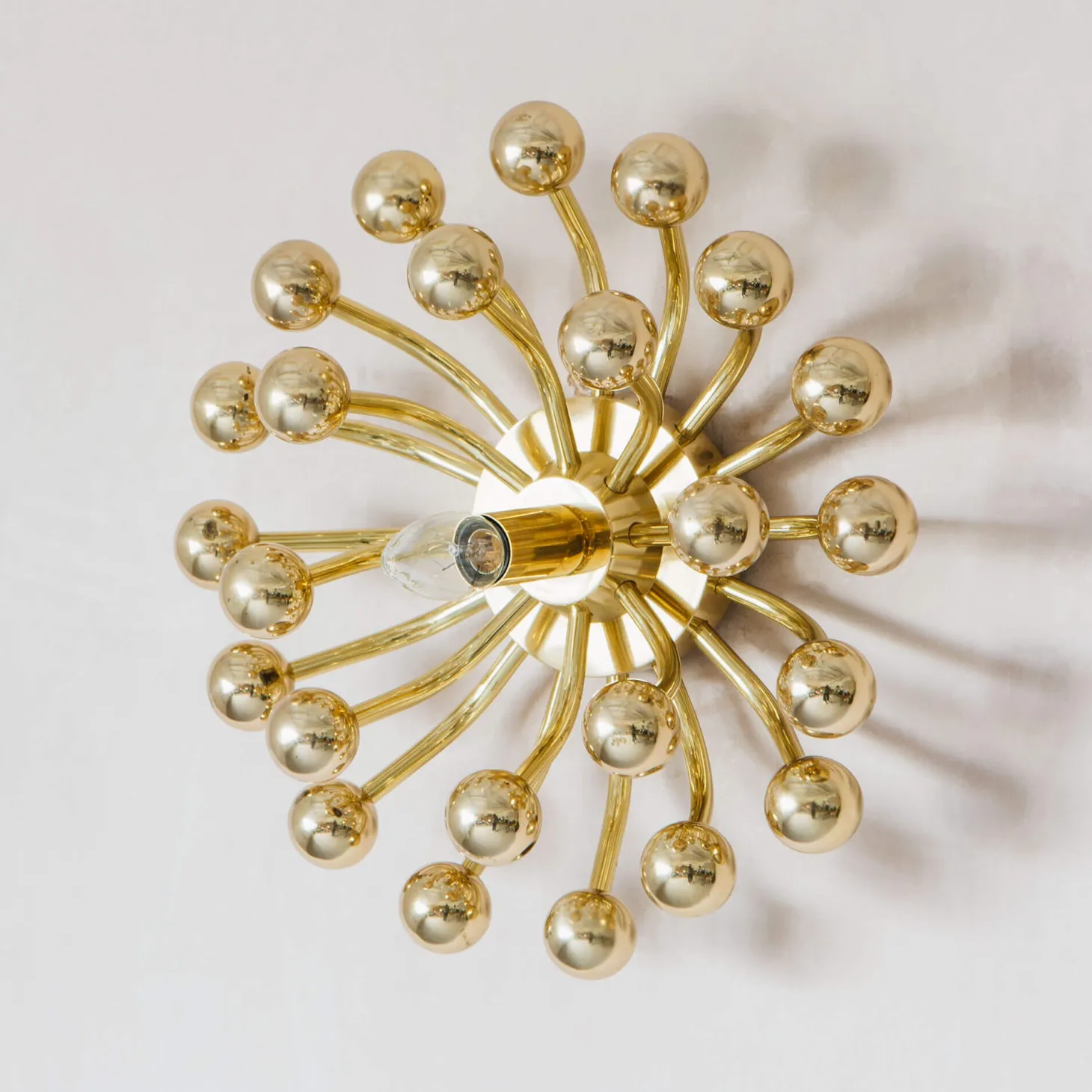 Atticus Brass Wall Sconce