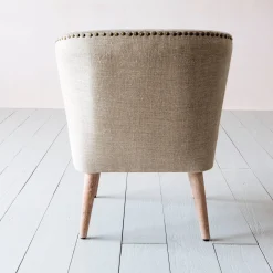 Audrey Silver Velvet Chair