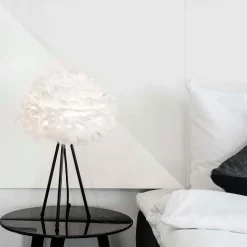 Aurora White Feather Pendant Shades